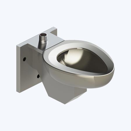 Off Floor Blowout Toilet for Vitreous China Retrofit