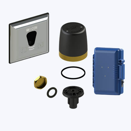 COBALT Pro® Retrofit Kit for Exposed Sensor Urinal and Water Closet Flush Valves