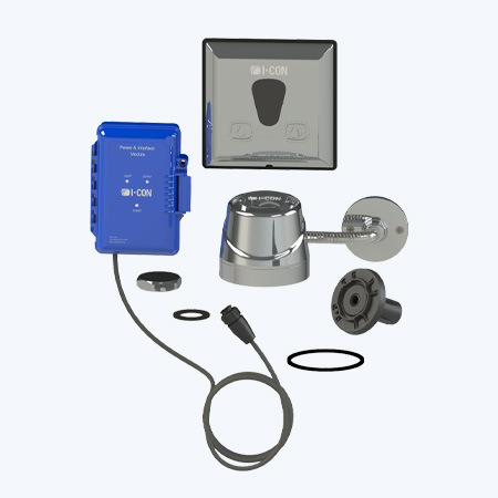 COBALT Pro® Wall Sensor Retrofit Kit for Exposed Urinal and Water Closet Flush Valves